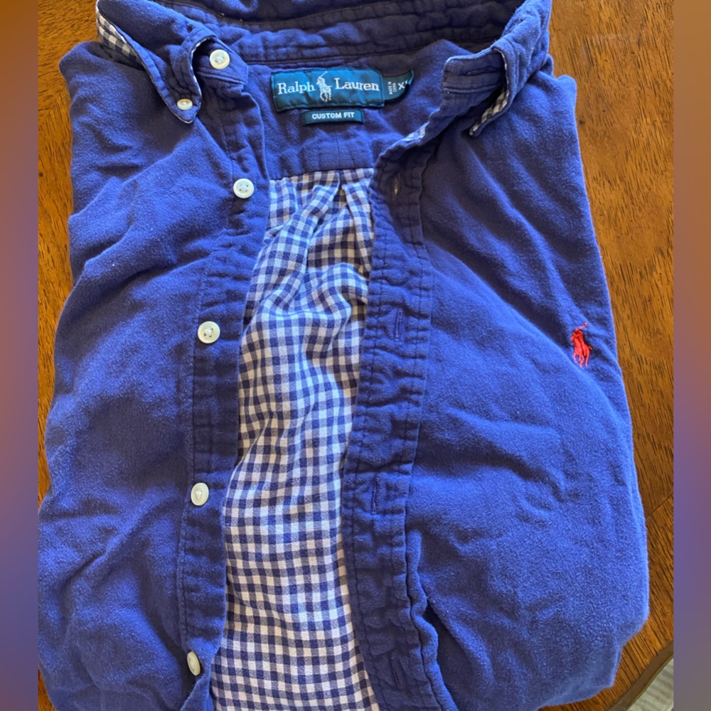 Women’s polo, Ralph, Lauren shirt button up